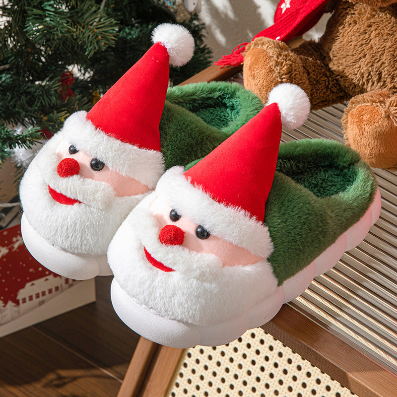 Santa Claus Thick-soled Non-slip Slippers