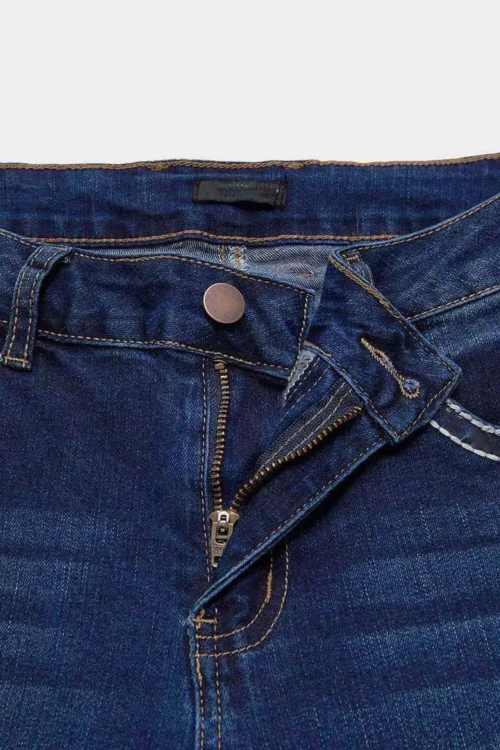 Women's High-Waist Heavily Ripped Jeans, Wide-Leg Full-Length With A Destroyed Streetwear Finish, Light-Wash Denim