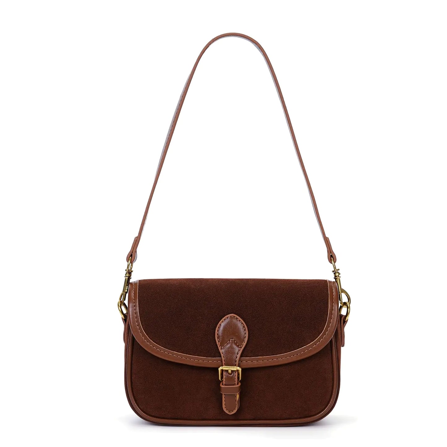 Small Shoulder Bag Crossbody for Women Bag 2024 Fall Purse Suede Handbag Satchel
