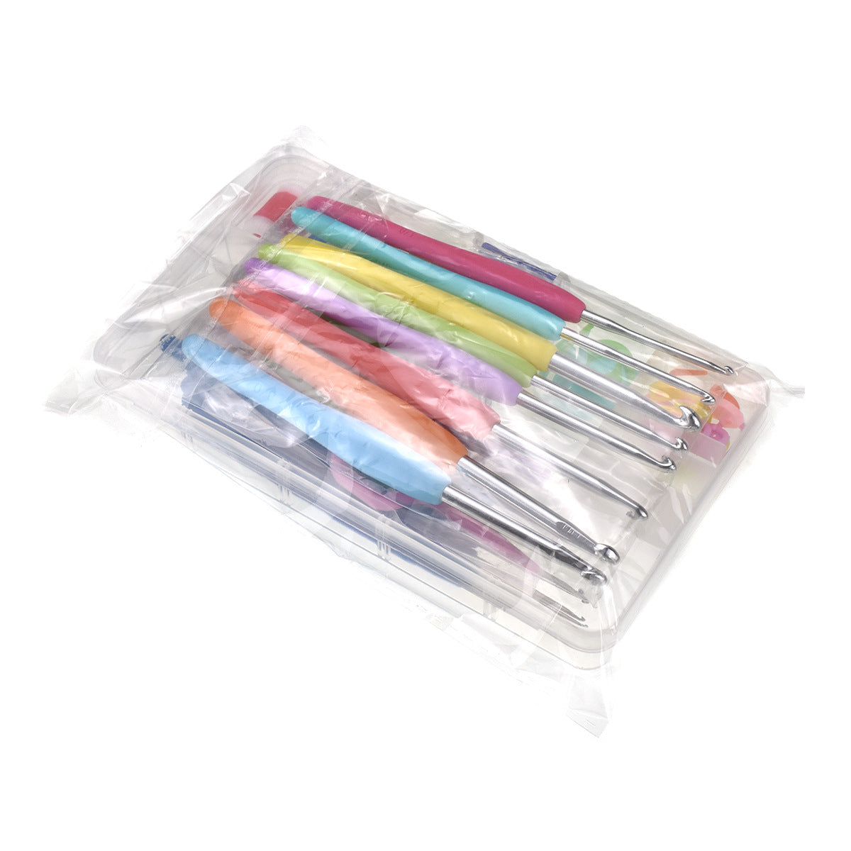 Handmade Wool Crochet Tool Set Combination Bag Metal Aluminum Yarn Needle