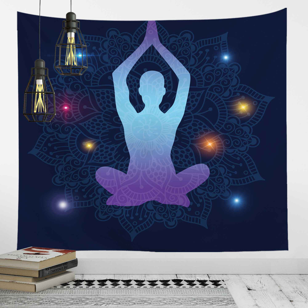 Nordic Cloth Background Wall Digital Printing Yoga Meditation Tapestry