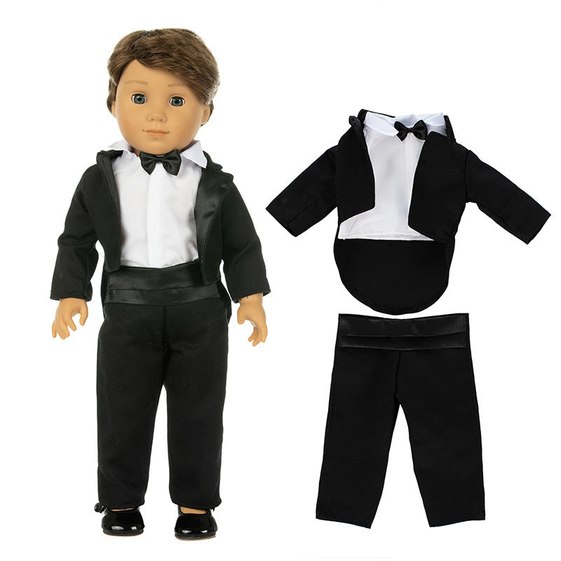 18 Inch American Girl Doll Snow White Wedding Dress Suit Suit Dress Up Doll Clothes
