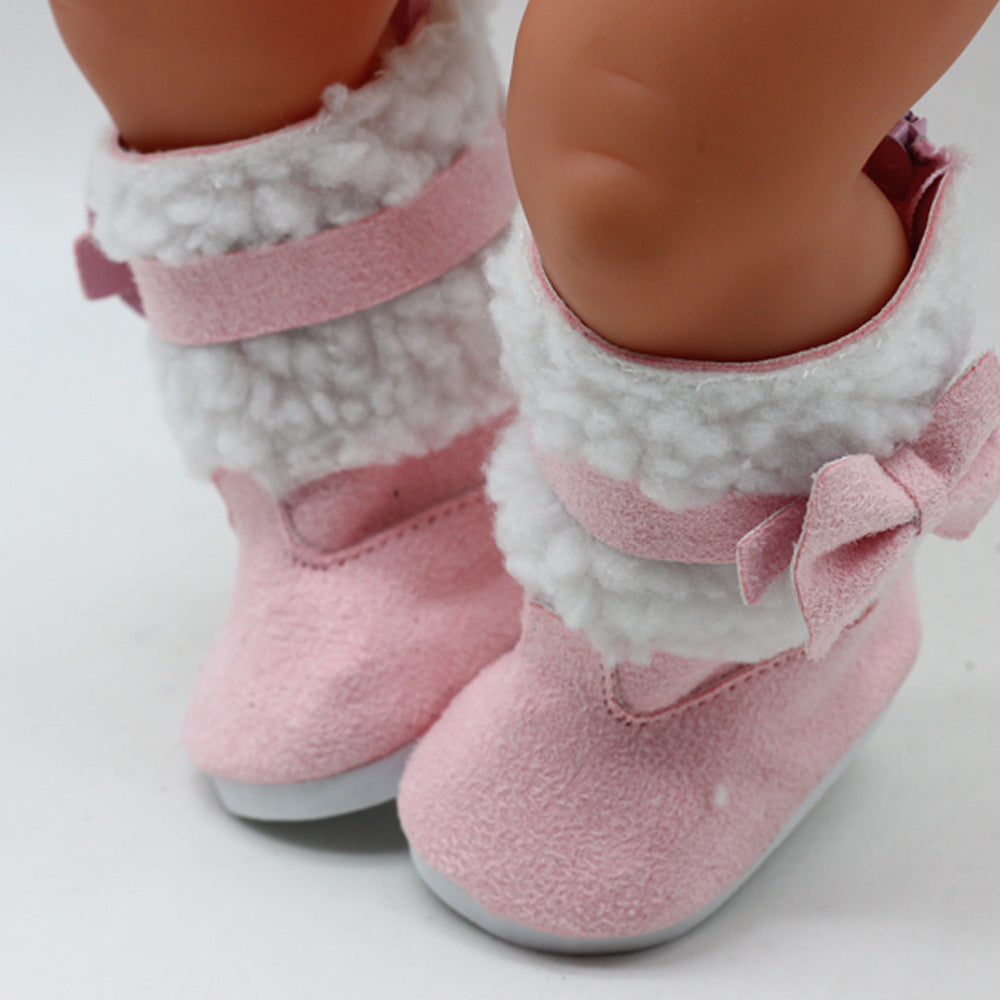 18 Inch Half-hair American Shaf Doll Boots