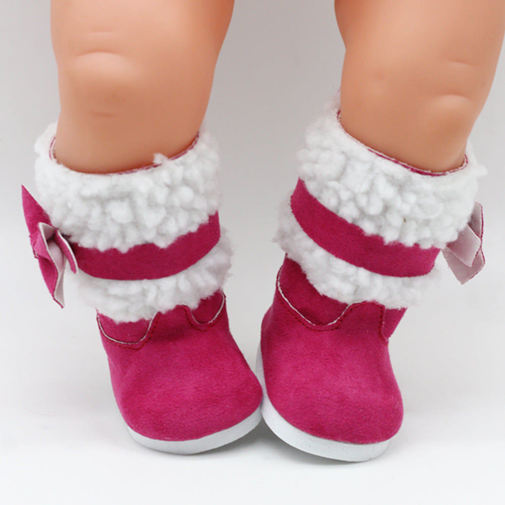 18 Inch Half-hair American Shaf Doll Boots