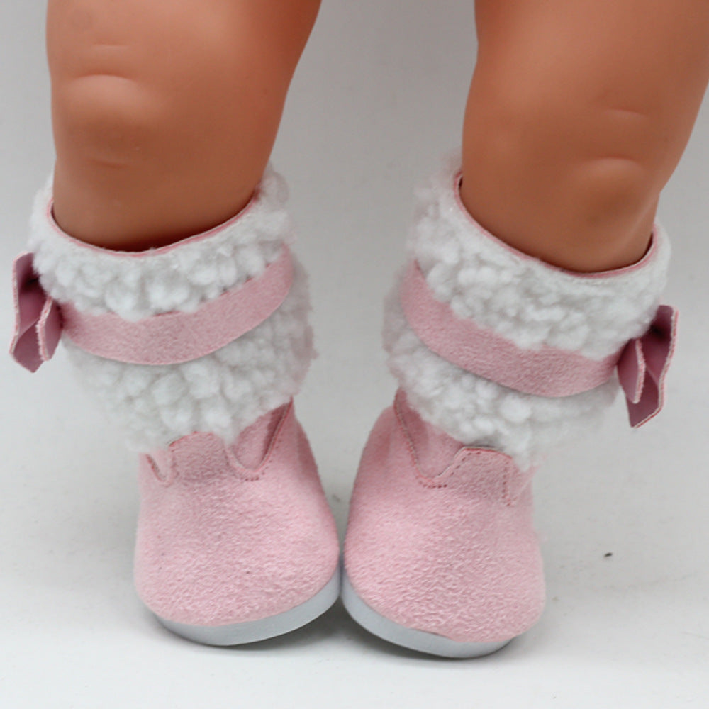 18 Inch Half-hair American Shaf Doll Boots