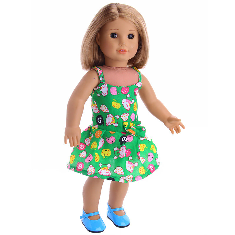 Shaf Doll Set 18-inch American Dress American Girl Doll
