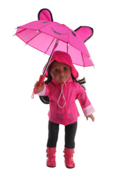 18 Inch American Girl Accessories Doll Umbrella Set