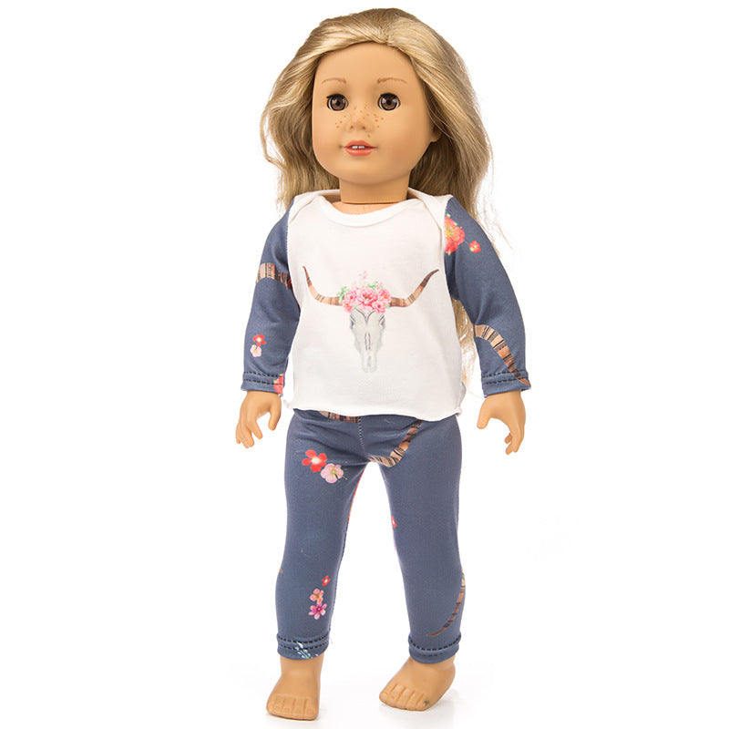 Doll Pajama Set American Girl Shaf Doll Clothes