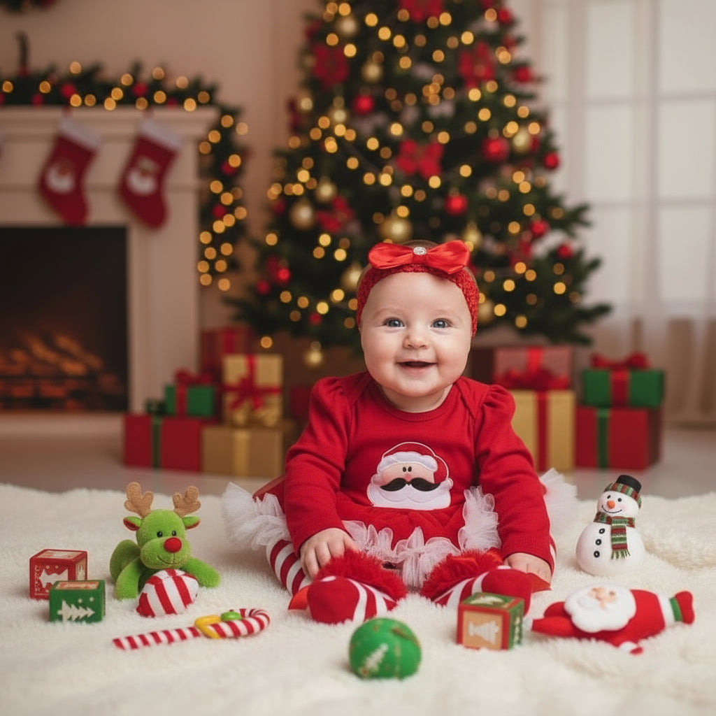 Four-piece Christmas Gift Newborn Clothing Set Baby