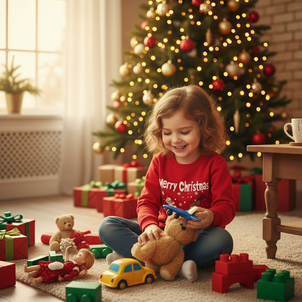 Christmas Casual Children Sweater Holiday Clothing