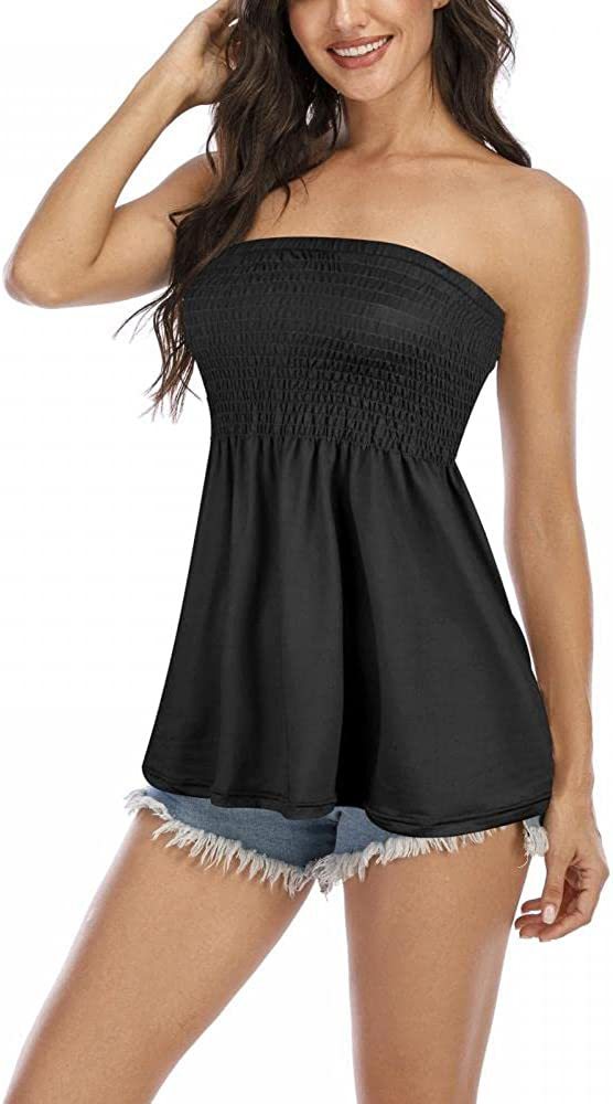 Fashion Off-the-shoulder Short Tube Top For Women