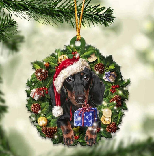 Christmas Acrylic Colorful Animal Car Pendant