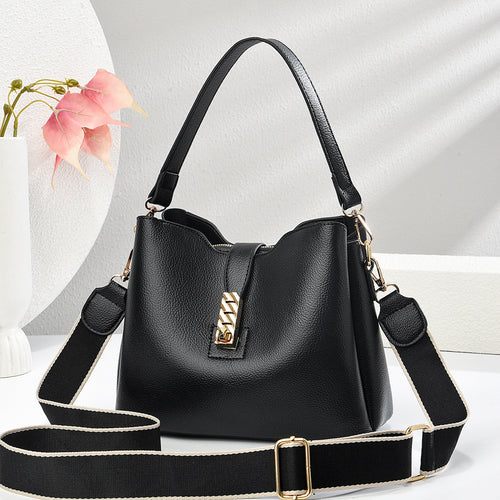 Women's Fashion Personality Large Capacity Bucket Bag