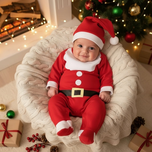 Autumn And Winter Long Sleeves Newborn Baby Jumpsuit