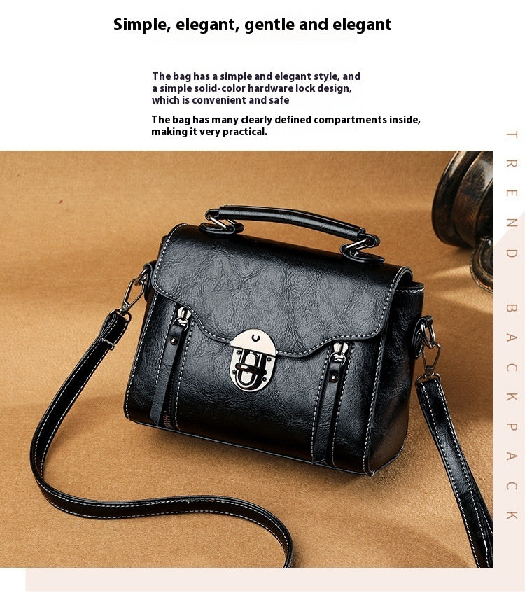 Retro Portable Shoulder Messenger Bag