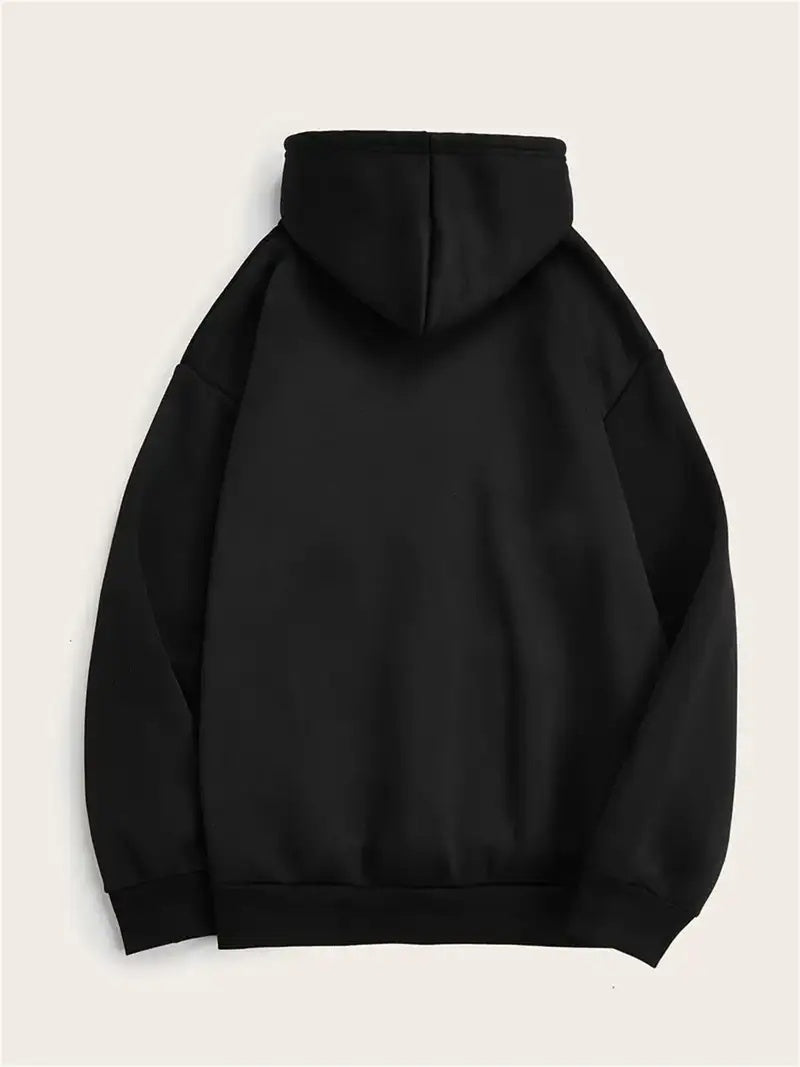 Eagle Printed Hooded Sweatshirt