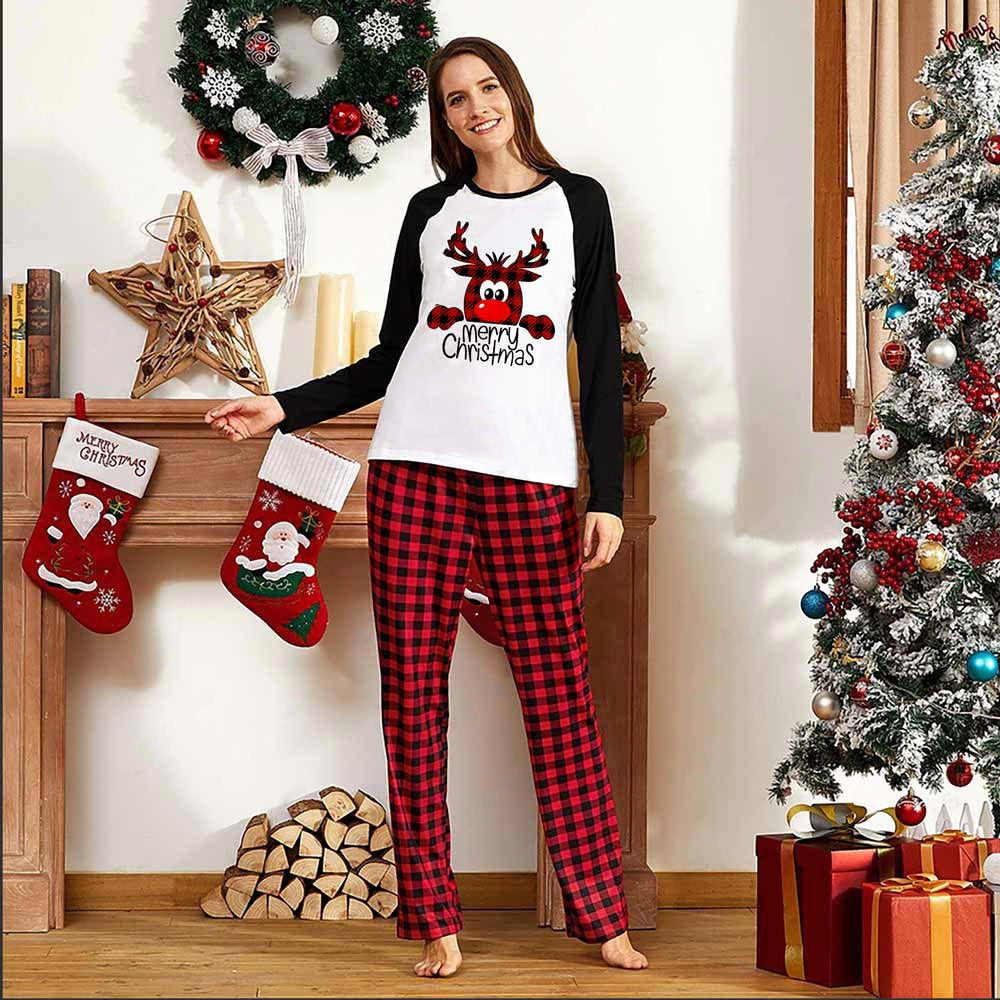 Pajamas Matching Sets Sleepwear Parent-Child Outfit For Christmas