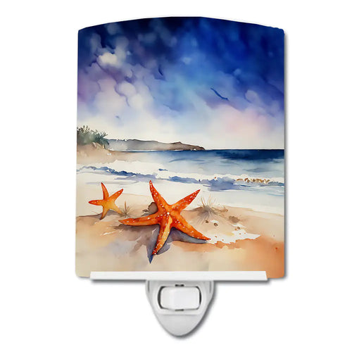 Starfish Ceramic Night Light