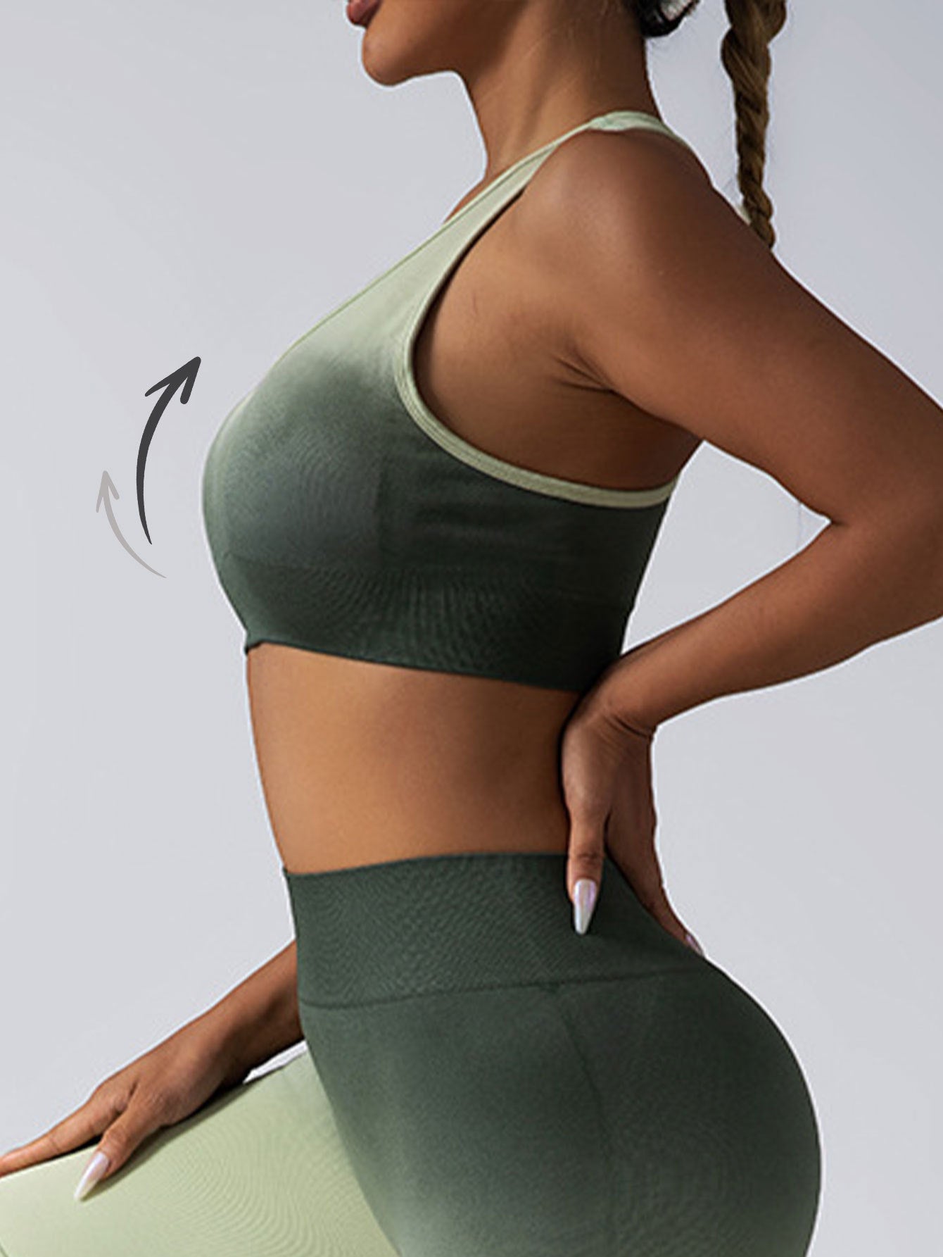 3 Pack Medium Support Sports For Women Racerback Padded Workout Gym Yoga Running Bras