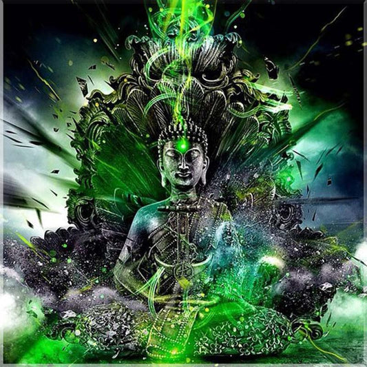 Buddha Statue New Crystal Diamond Embroidery Painting