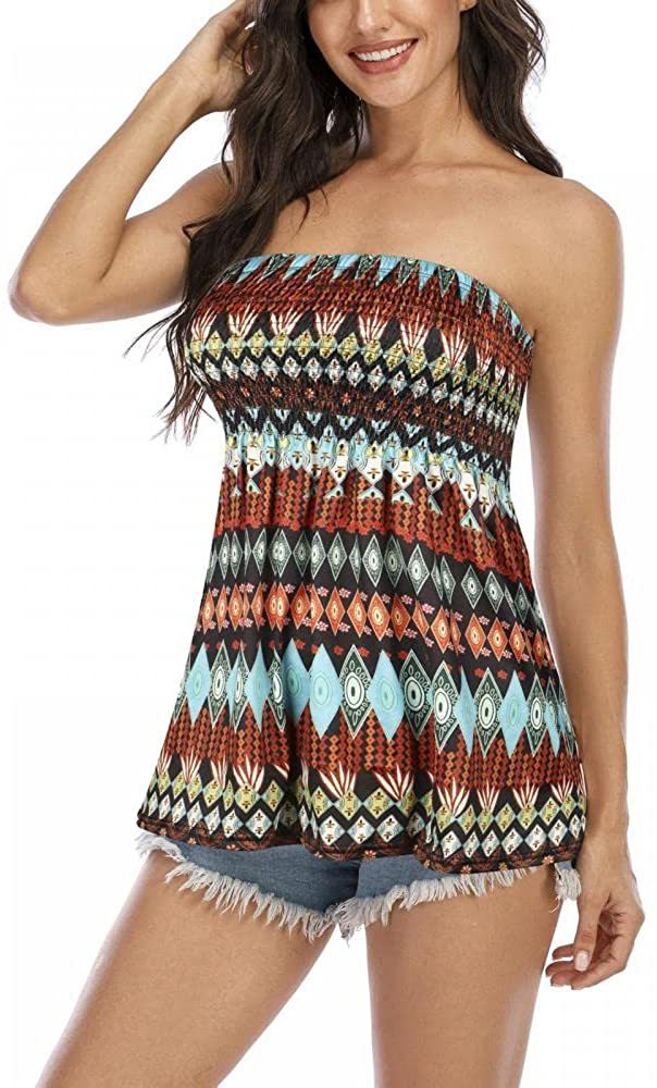 Fashion Off-the-shoulder Short Tube Top For Women