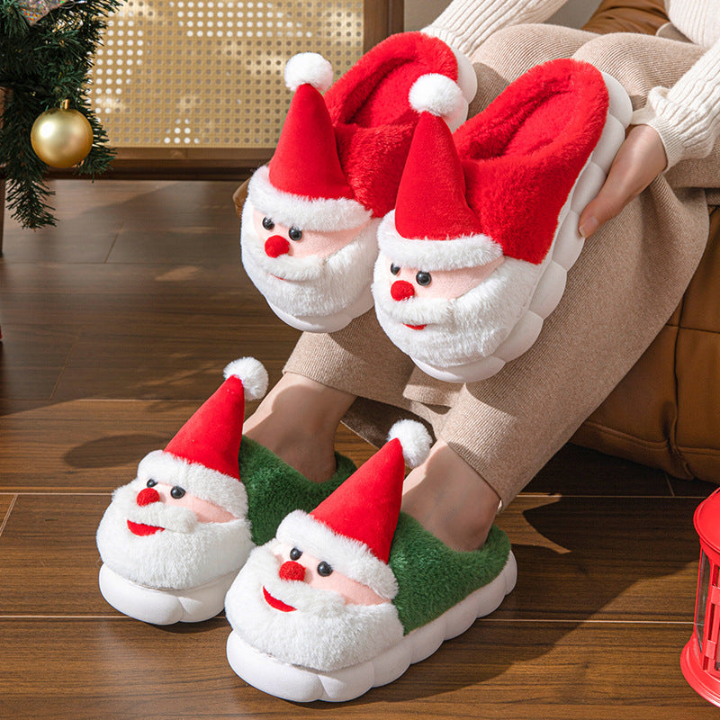 Santa Claus Thick-soled Non-slip Slippers