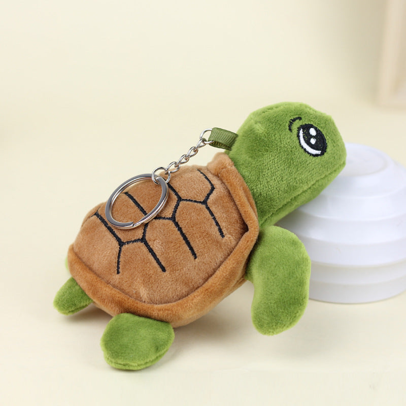 Cartoon keychains Marine Animal Large Turtle Plush Toy