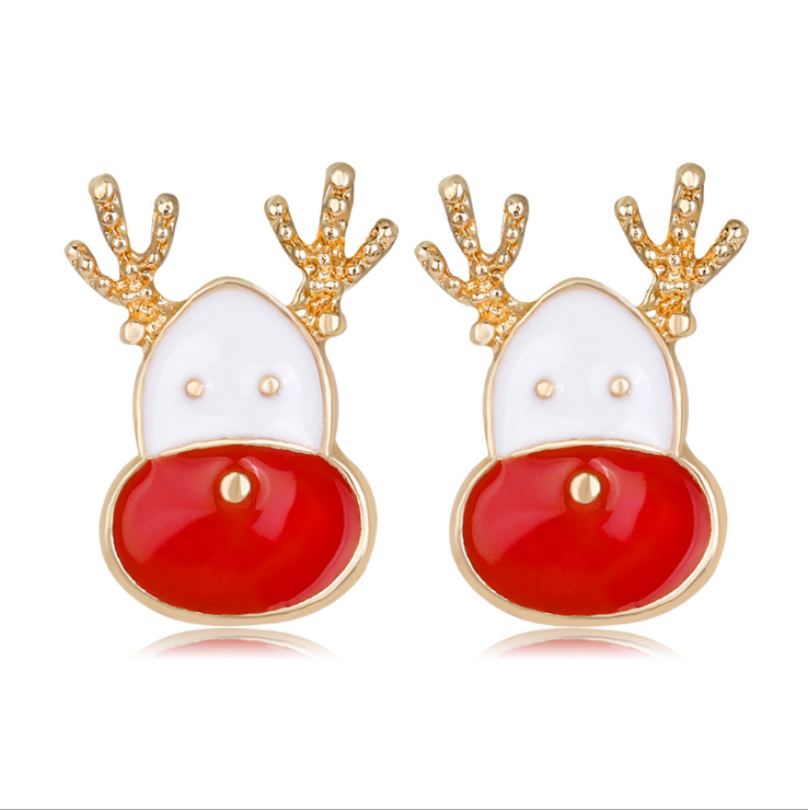 Christmas earrings jewelry