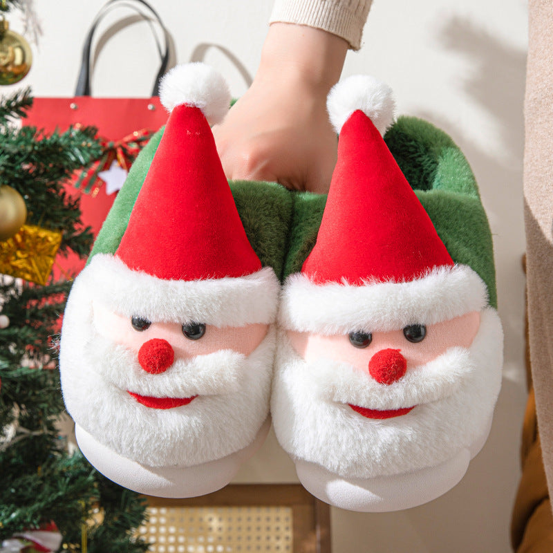 Santa Claus Thick-soled Non-slip Slippers
