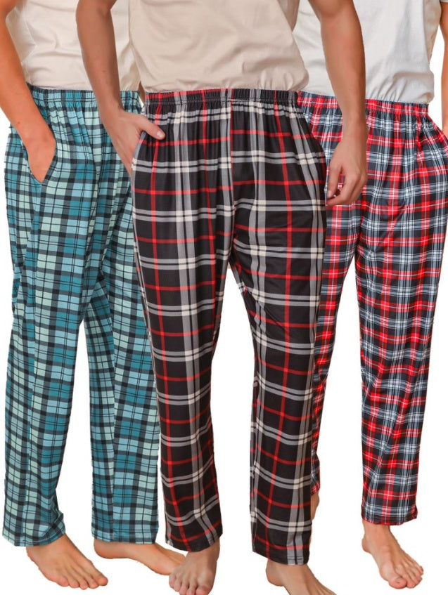 Ice Silk Fabric Single Men Trousers