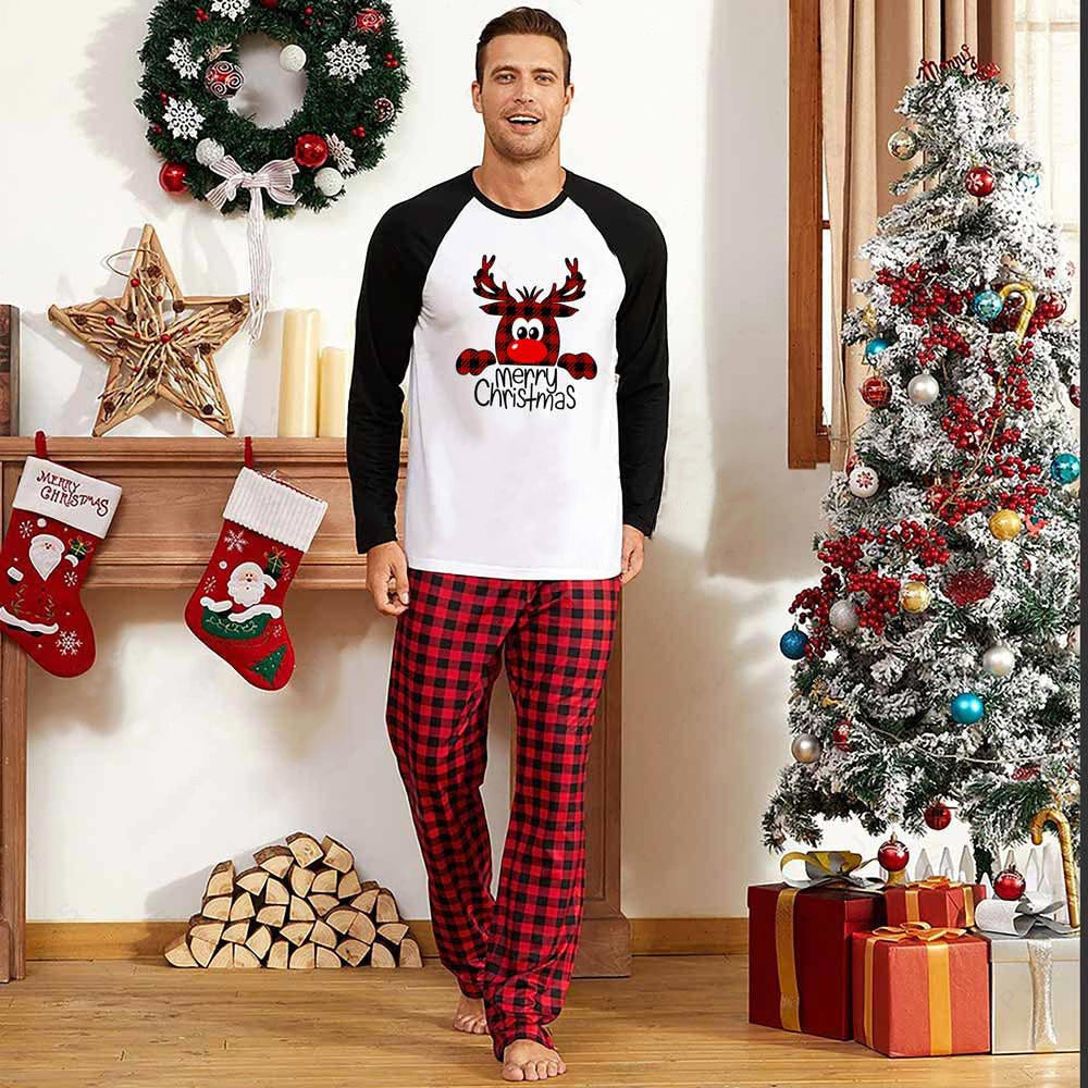 Pajamas Matching Sets Sleepwear Parent-Child Outfit For Christmas