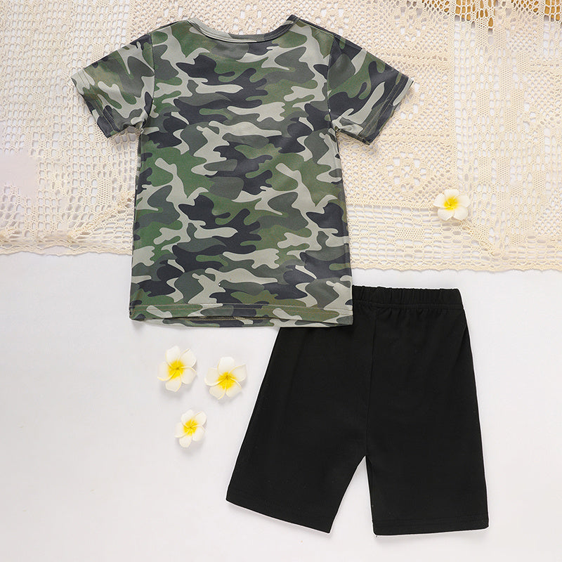 Toddler Girl 'Daddy's Girl' Father's Day Outfit Cute Letter Print Top & Coordinating Pants Set