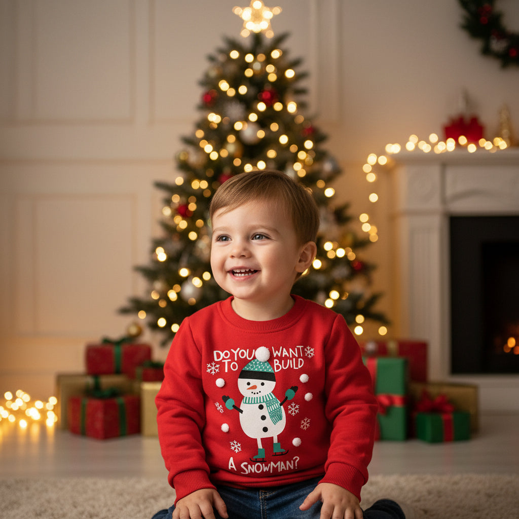 Christmas Casual Children Sweater Holiday Clothing