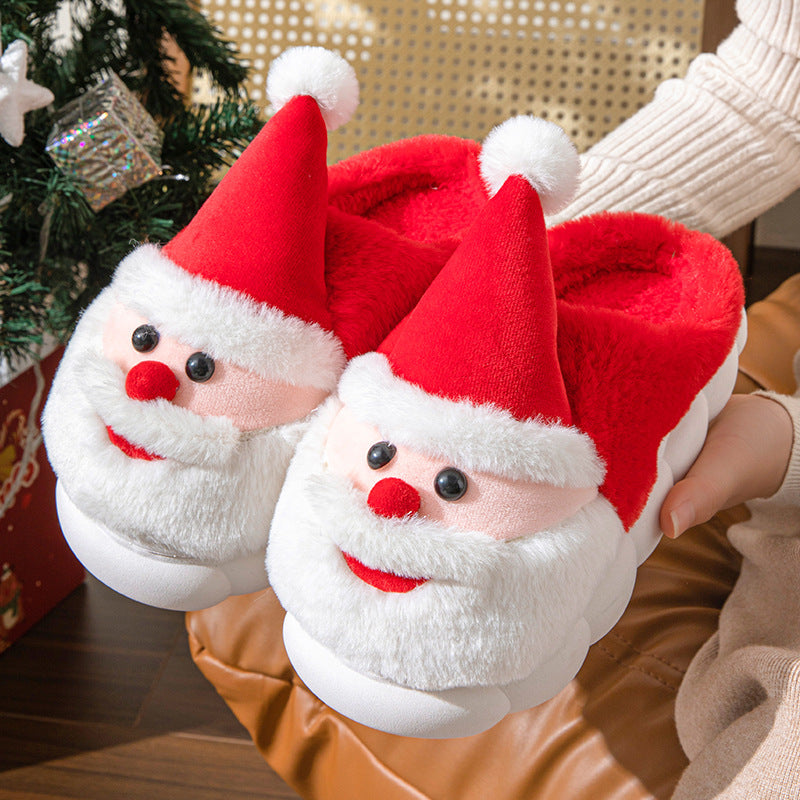 Santa Claus Thick-soled Non-slip Slippers