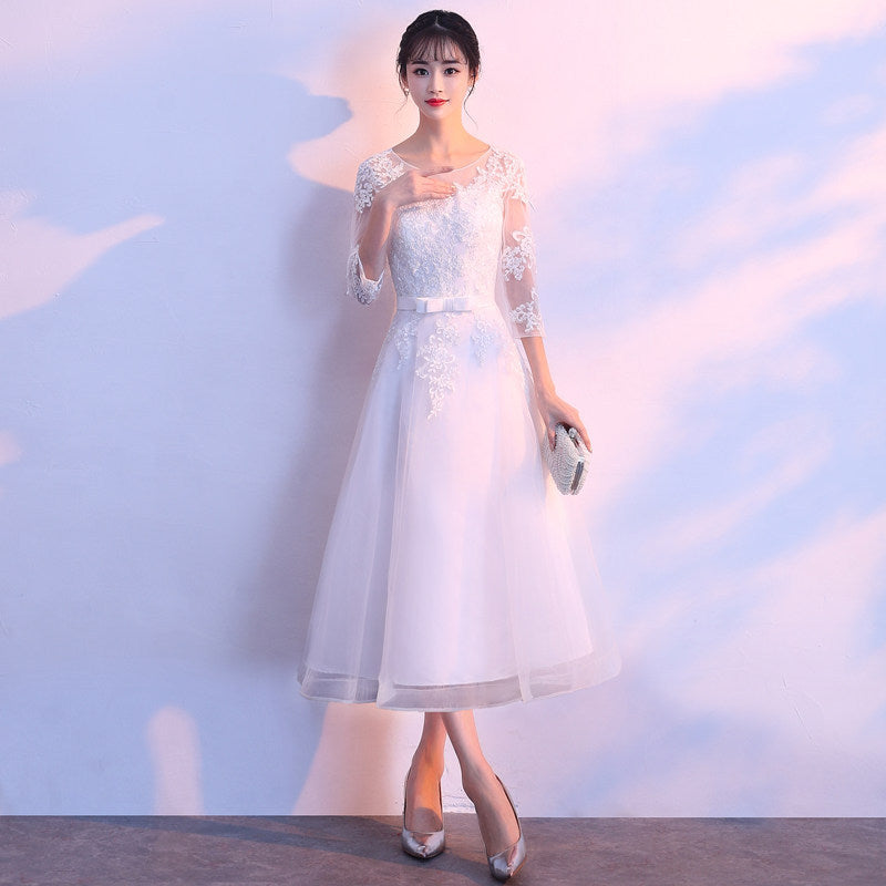 Women's Fashion Slim And Thin Bridesmaid Dress
