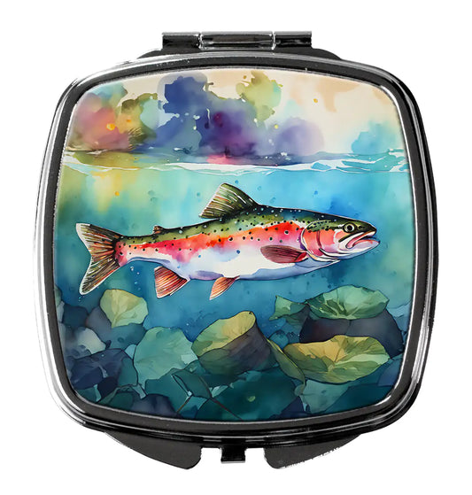 Rainbow Trout Compact Mirror