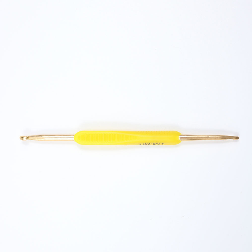 Double-ended Aluminum  5 Crochet Hook Set