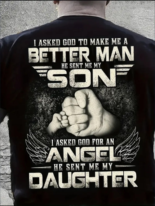 Men's Plus-size 3D Printed T-shirt