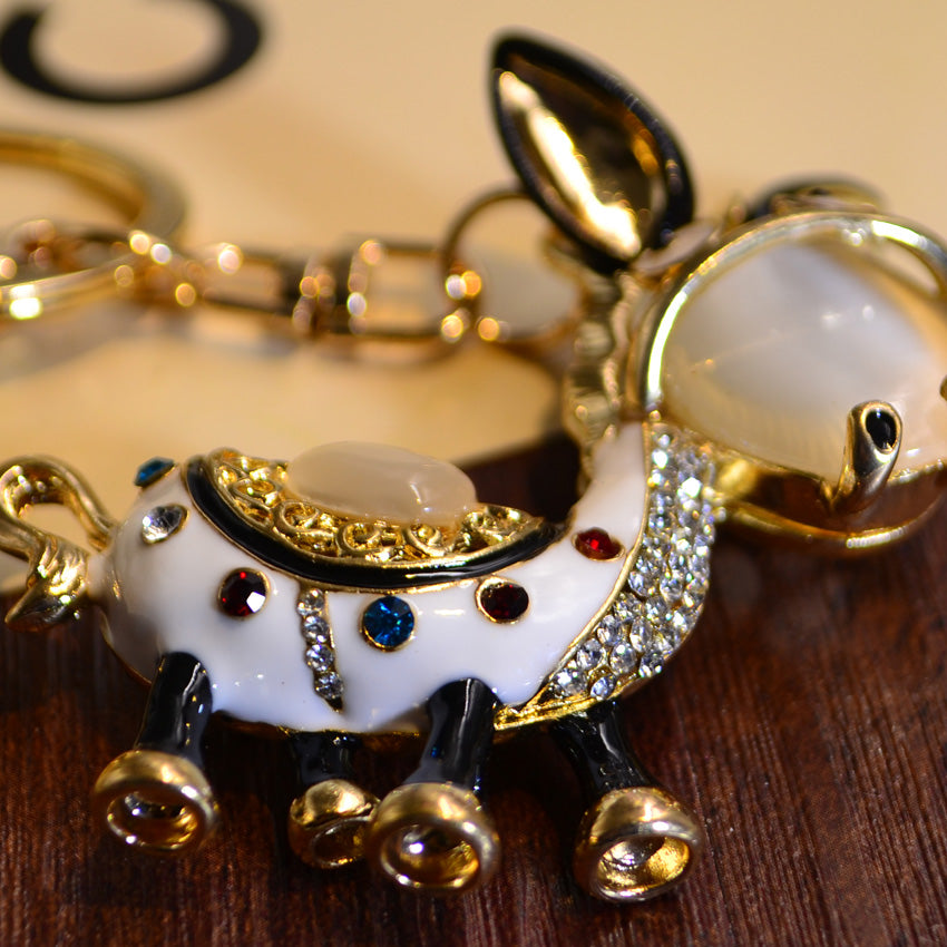 Ladies Small Cute Little Donkey Keychain