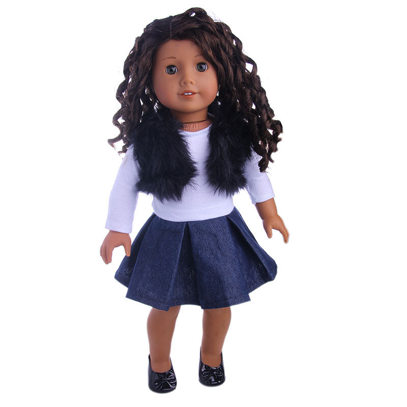18 Inch American Girl Plush Vest Suit Doll Accessories