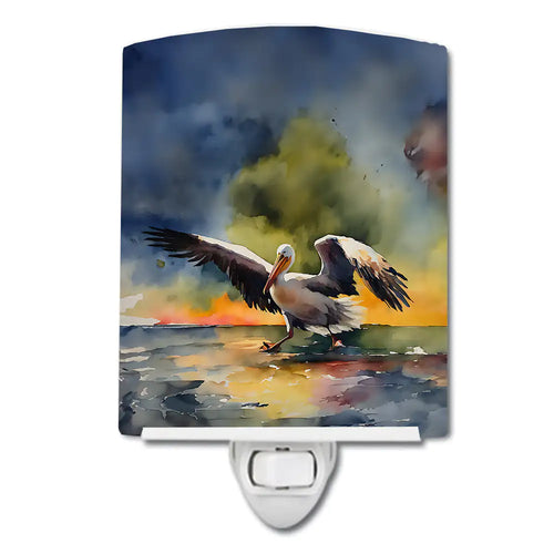 Pelican Ceramic Night Light