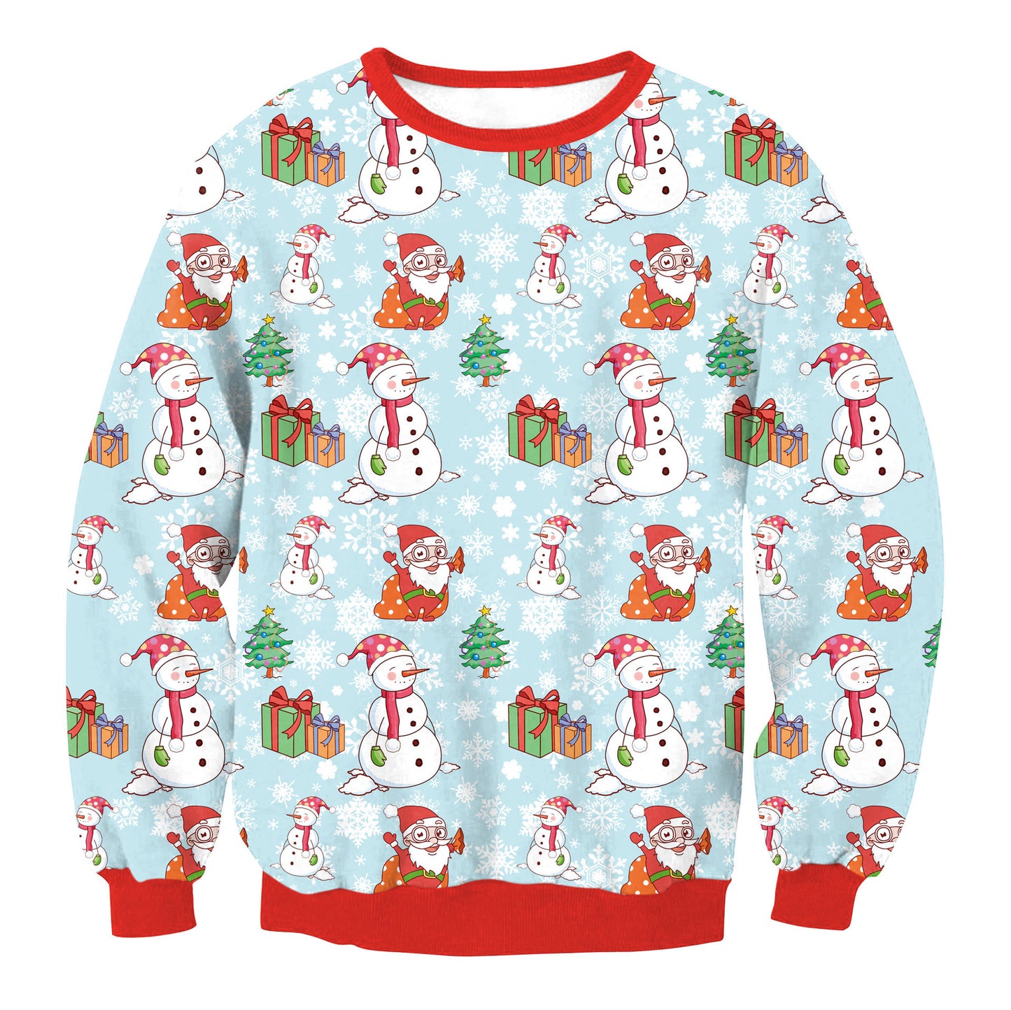 Autumn Winter Fashion Ugly Christmas Sweater Funny Pullover Womens. Mens