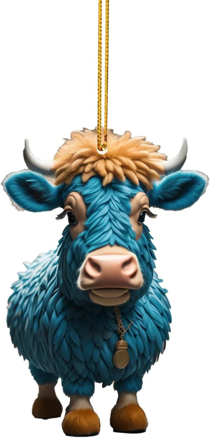 Christmas Tree Pendant Car Rearview Mirror Decoration