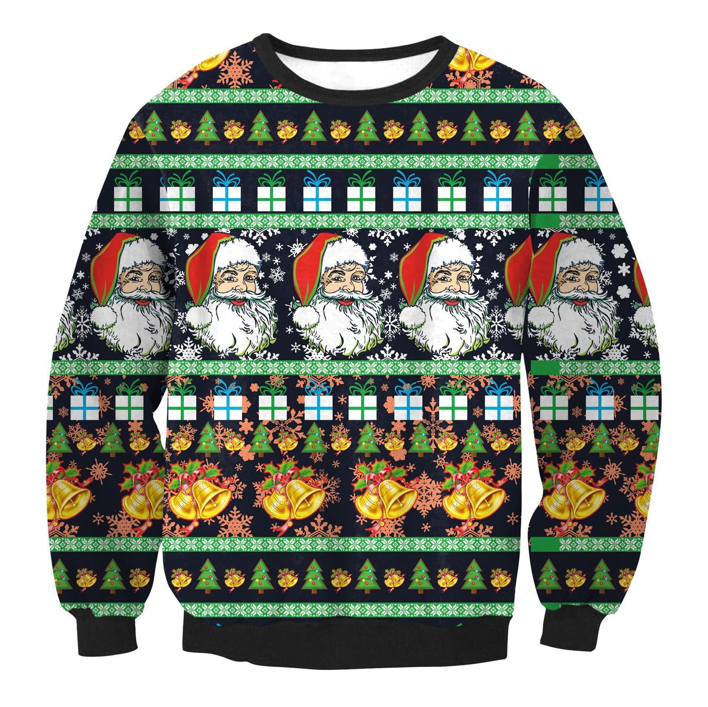 Autumn Winter Fashion Ugly Christmas Sweater Funny Pullover Womens. Mens