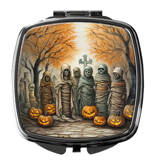 Mummies Spooky Halloween Compact Mirror