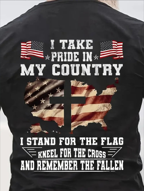 Men's Printed Short Sleeves