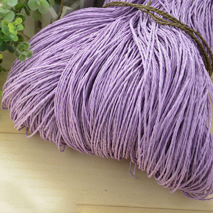 Raffia Braided Thread Papyrus Wrap Crochet