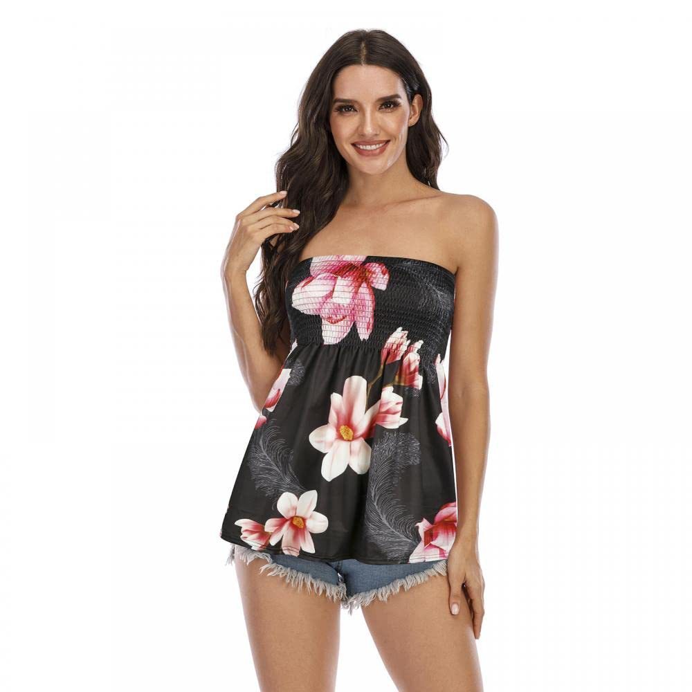 Fashion Off-the-shoulder Short Tube Top For Women