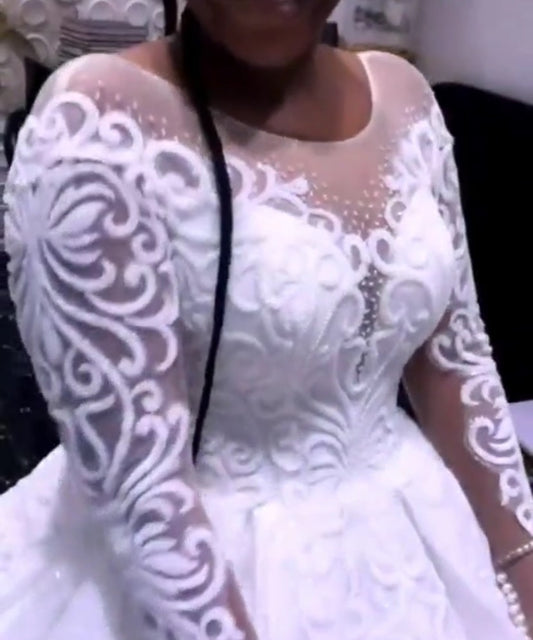 Wedding Gown, Bridal Dresses Full Sleeve