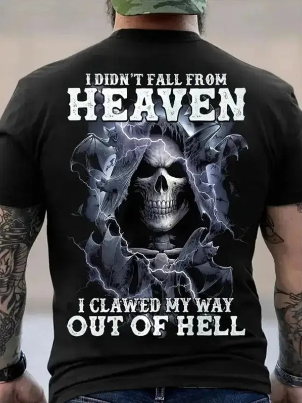 Men Printed Short Sleeves